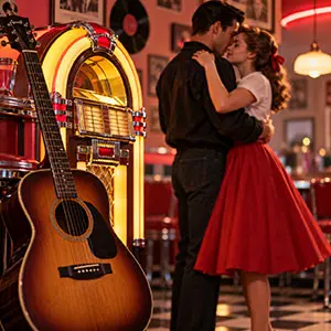 romantic 50s love songs on guitar