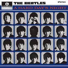 Album cover of A Hard Days Night featuring the best Beatles love songs and the song And I Love Her