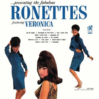 Learn to play 'Be My Baby' by The Ronettes – Chords & Lesson. Album cover for 'Presenting The Fabulous Ronettes' album featuring the song 'Be My Baby' by The Ronettes – Learn to play on guitar.