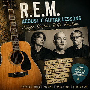 Best R.E.M. guitar songs to learn on acoustic guitar Best R.E.M. guitar songs to learn on acoustic guitar