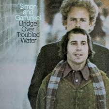 Album cover of Bridge Over Troubled Water featuring easy Simon and Garfunkel songs and the song Cecilla