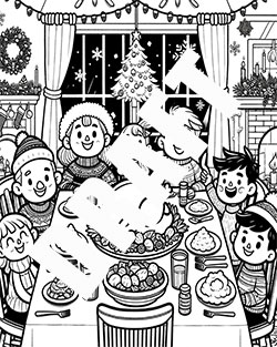 childrens-christrmas-coloring-sheets-dinner childrens-christrmas-coloring-sheets-dinner