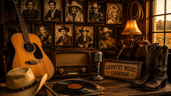Classic country legends guitar lessons