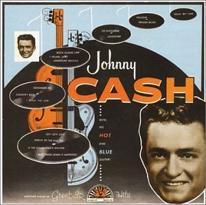 Album cover of Johnny Cash And His Red Hot Blue Guitar featuring Johnny Cash top songs and the song Cry Cry Cry Album cover of Johnny Cash And His Red Hot Blue Guitar featuring Johnny Cash top songs and the song Cry Cry Cry
