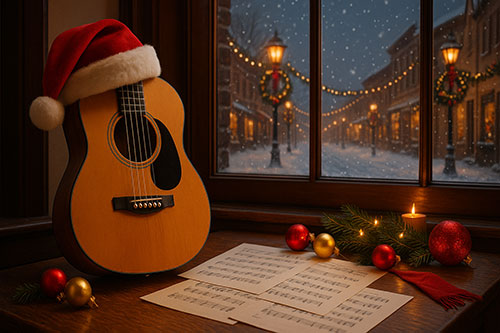 easy christmas songs for guitar