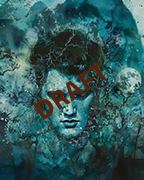 Image cover of Elvis Moon featuring Elvis Presley Wall Art in the form or watercolors Image cover of Elvis Moon featuring Elvis Presley Wall Art in the form or watercolors