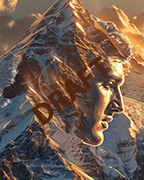 Image cover of Elvis Mountaintop featuring Elvis Presley Wall Art in the form or watercolors Image cover of Elvis Mountaintop featuring Elvis Presley Wall Art in the form or watercolors