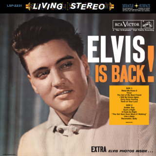 Learn to play 'Reconsider Baby' by Elvis Presley – Chords & Lesson. Album cover for 'Elvis Is Back' album featuring the song 'Reconsider Baby' by Elvis Presley – Learn to play on guitar.