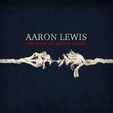 Album cover for 'Frayed At Both Ends' album featuring the song 'Everybody Talks To God' by Aaron Lewis – Learn to play on guitar.
