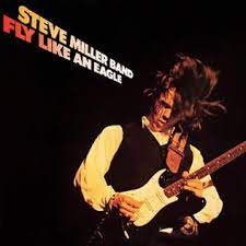 Album cover for 'Fly Like An Eagle' album featuring the song 'Fly Like An Eagle' by Steve Miller Band – Learn to play on guitar.