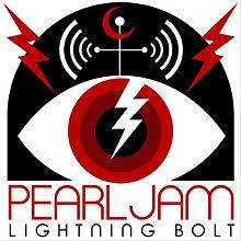 Album cover for 'Lightning Bolt' album featuring the song 'Future Days' by Pearl Jam – Learn to play on guitar.