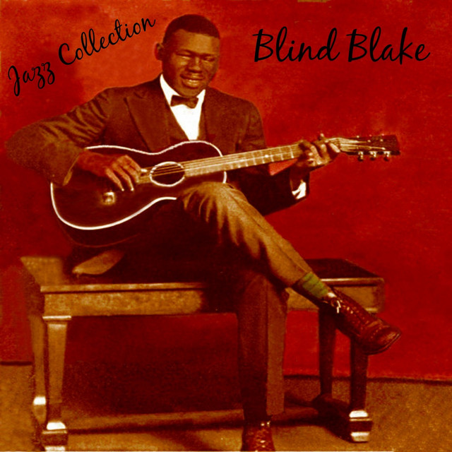 Album cover for 'Blind Blake Jazz Collection' album featuring the song 'Georgia Bound' by Blind Blake – Learn to play on guitar.