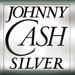 Album cover of Johnny Cash Silver featuring Johnny Cash top songs and the song Ghost Riders In The Sky Album cover of Johnny Cash Silver featuring Johnny Cash top songs and the song Ghost Riders In The Sky