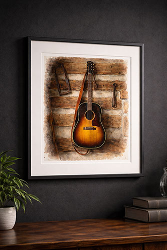 guitar mockup guitar mockup