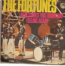 Learn to play 'Here Comes That Rainy Day Feeling Again' by The Fortunes – Chords & Lesson. Album cover for 'Here Comes That Rainly Day Feeling Again' album featuring the song 'Here Comes That Rainly Day Feeling Again' by The Fortunes – Learn to play on guitar.