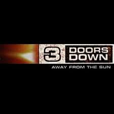 Album cover for 'Away From The Sun' album featuring the song 'Here Without You' by 3 Doors Down – Learn to play on guitar.