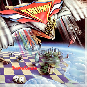 Album cover of Just A Game featuring top Canadian rock bands and the song Hold On Album cover of Just A Game featuring top Canadian rock bands and the song Hold On