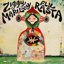 Album cover for 'Fly Rasta' album featuring the song 'I Dont Wanna Live On Mars' by Ziggy Marley – Learn to play on guitar.