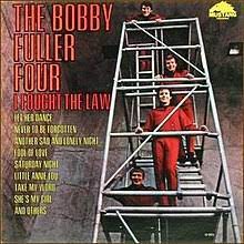 Learn to play 'I Fought The Law' by Buddy Holly – Chords & Lesson. Album cover for 'The Bobby Fuller Four' album featuring the song 'I Fought The Law' by Buddy Holly – Learn to play on guitar.