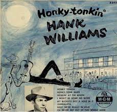 Album cover for 'Honky Tonkin' featuring 'Jambalaya' by Hank Williams – Learn guitar chords.
