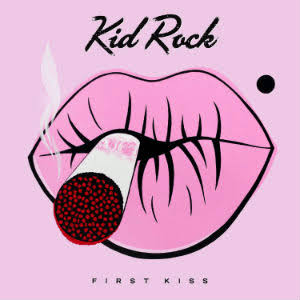 Album cover for 'First Kiss' album featuring the song 'Johnny Cash' by Kid Rock. Album cover for 'First Kiss' album featuring the song 'Johnny Cash' by Kid Rock.