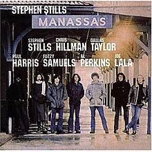 Album cover of Manassas featuring CSNY songs and the song Johnny's Garden