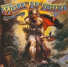 Album cover for 'Flirtin With Diaster' album featuring the song 'Jukin City' by Molly Hatchet – Learn to play on guitar.