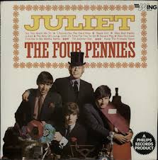Learn to play 'Juliet' by The Four Pennies – Chords & Lesson. Album cover for 'Juliet' single featuring the song 'Juliet' by The Four Pennies – Learn to play on guitar.