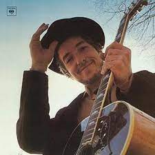 Album cover of Nashville Skyline featuring top Bob Dylan songs and the song Lay Lady Lay