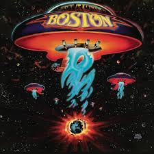 Album cover for 'Boston' album featuring the song 'Let Me Take You Home Tonight' by Boston – Learn to play on guitar.