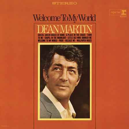 Album cover from Dean Martin's Welcome To My World album featuring the song Little Ole Wine Drinker Me. Album cover from Dean Martin's Welcome To My World album featuring the song Little Ole Wine Drinker Me.
