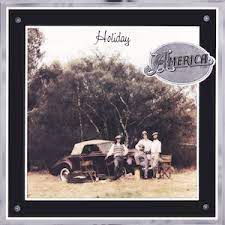 Album cover for 'Holiday' album featuring the song 'Lonely People' by America – Learn to play on guitar.