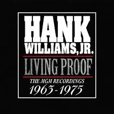 Album cover for 'Living Proof' featuring 'Losing You' by Hank Williams Jr – Learn guitar chords.