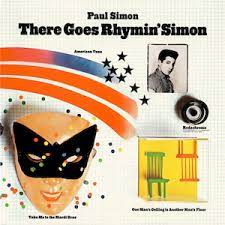 Album cover for 'There Goes Rhymin Simon' album featuring the song 'Loves Me Like A Rock' by Paul Simon – Learn to play on guitar.