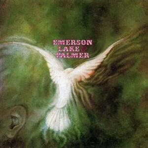 Album cover for 'Emerson Lake & Palmer' album featuring the song 'Lucky Man' by Emerson Lake & Palmer – Learn to play on guitar.