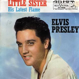 Album cover of Little Sister His Latest Flame featuring love songs of Elvis Presley and the song Marie's The Name Of His Latest Flame Album cover of Little Sister His Latest Flame featuring love songs of Elvis Presley and the song Marie's The Name Of His Latest Flame