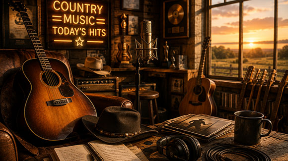 Modern country stars guitar lessons