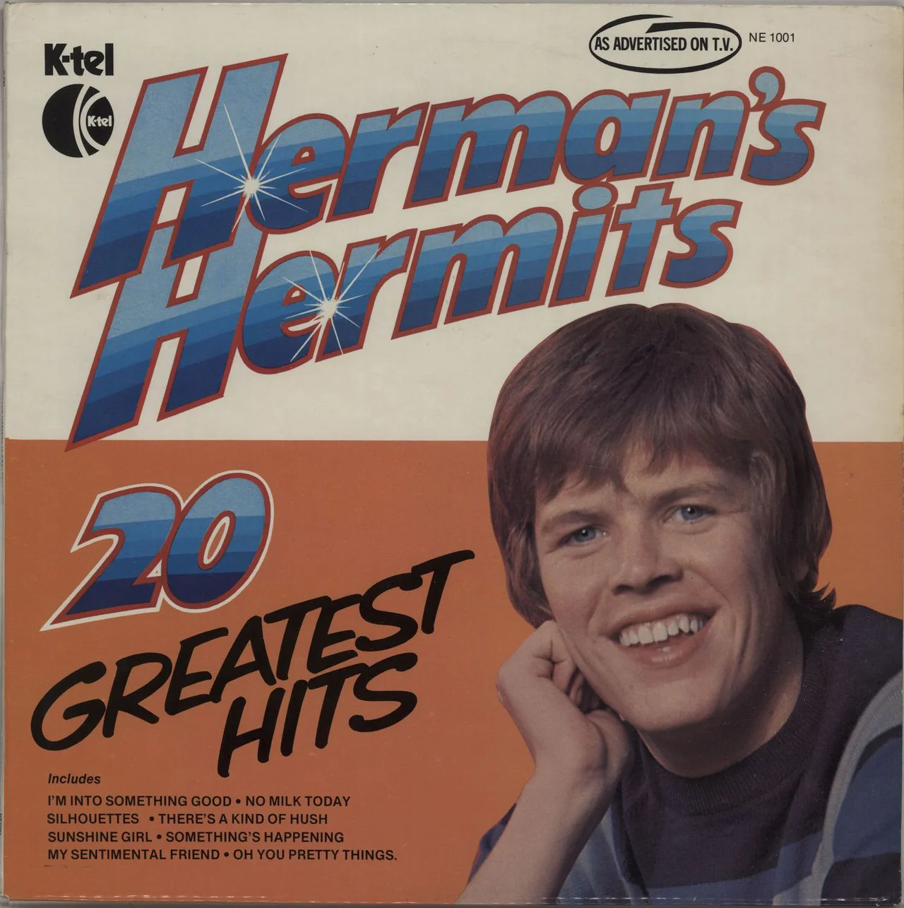 Learn to play 'My Sentimental Friend' by Herman's Hermits – Chords & Lesson. Album cover for 'Herman's Hermits 20 Greatest Hits' album featuring the song 'My Sentimental Friend' by Herman's Hermits – Learn to play on guitar.