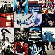 Album cover of Achtung Baby featuring U2 best of U2 songs and the song One Album cover of Achtung Baby featuring U2 best of U2 songs and the song One