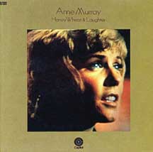 Album cover for the album 'Honey, Wheat And Laughter' and featuring the song 'Put Your Hand In The Hand' by Anne Murray – Learn to play on guitar.