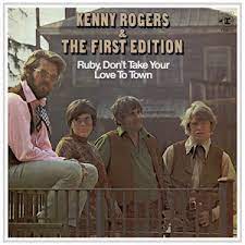 Album cover of Ruby Don't Take Your Love To Town featuring baseball song by Kenny Rogers and the song Reuben James Album cover of Ruby Don't Take Your Love To Town featuring baseball song by Kenny Rogers and the song Reuben James