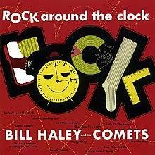 Album cover for 'Bill Haley And The Comets' album featuring the song 'Rock Around The Clock' by Bill Haley And The Comets – Learn to play on guitar.