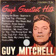 Album cover of Guys Greatest Hits featuring 50s and 60s country songs and the song Singing The Blues Album cover of Guys Greatest Hits featuring 50s and 60s country songs and the song Singing The Blues