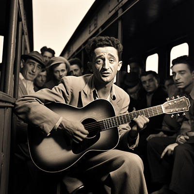 who is Woody Guthrie