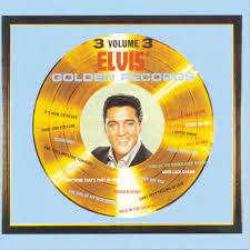 Album cover of Elvis Golden Records love songs of Elvis Presley and the song Surrender Album cover of Elvis Golden Records love songs of Elvis Presley and the song Surrender