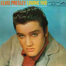 Album cover of Loving You featuring Elvis songs in the 50s with the song Teddy Bear Album cover of Loving You featuring Elvis songs in the 50s with the song Teddy Bear