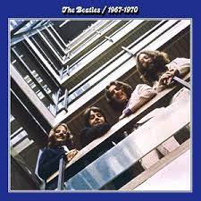 Album cover of The Blue Album featuring easy Beatles songs on guitar and the song The Ballad Of John And Yoko Album cover of The Blue Album featuring easy Beatles songs on guitar and the song The Ballad Of John And Yoko