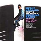 Album cover for 'Swingin Doors And The Bottle Let Me Down' album featuring the song 'The Bottle Let Me Down' by Merle Haggard – Learn to play on guitar.