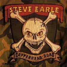 Album cover of Copperhead Road featuring Steve Earle best songs and the song "The Devil's Right Hand". Album cover of Copperhead Road featuring Steve Earle best songs and the song "The Devil's Right Hand".
