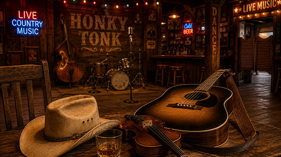 Traditional country and honky tonk guitar lessons